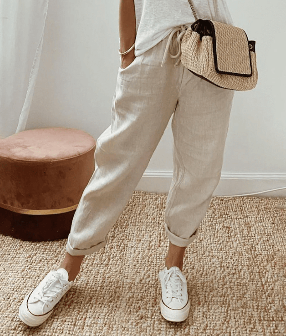 Seraphine™ Cotton-Linen Pants