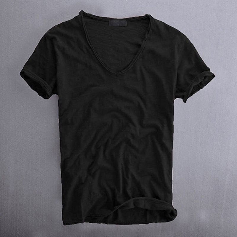 Urban Pulse Cotton V-neck T-shirt