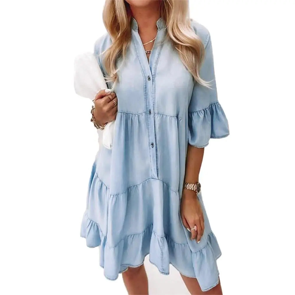 FRANZISKA I SUMMER STAPLE DENIM DRESS