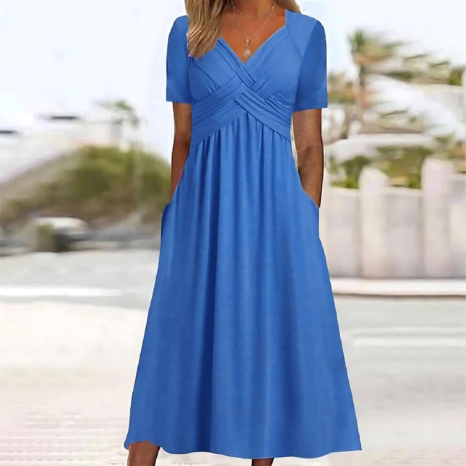 Nova Elegant Midi Dress