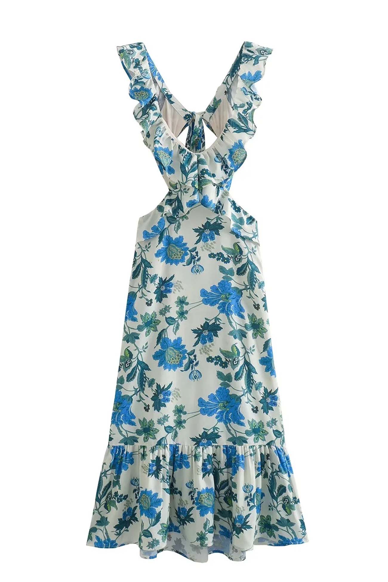 Daisy - Floral Ruffle Dress