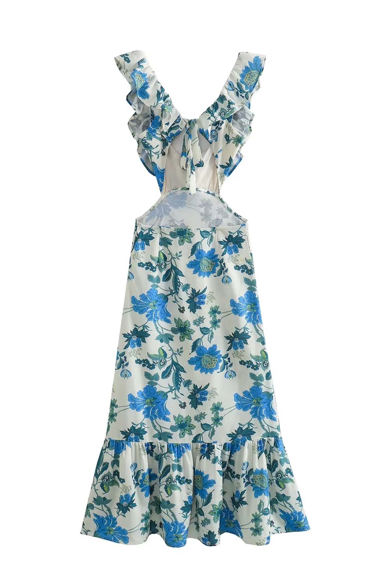 Daisy - Floral Ruffle Dress