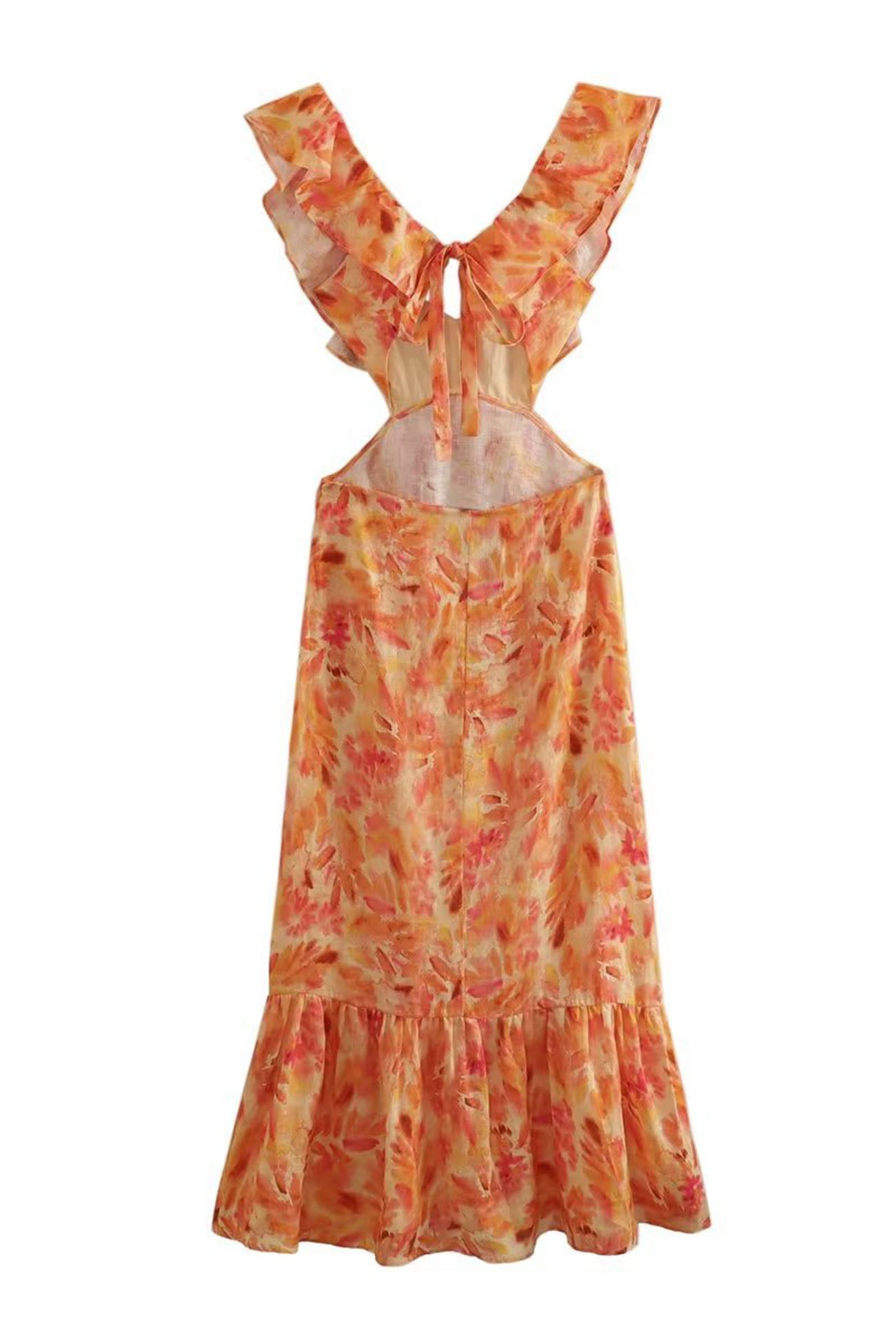 Daisy - Floral Ruffle Dress