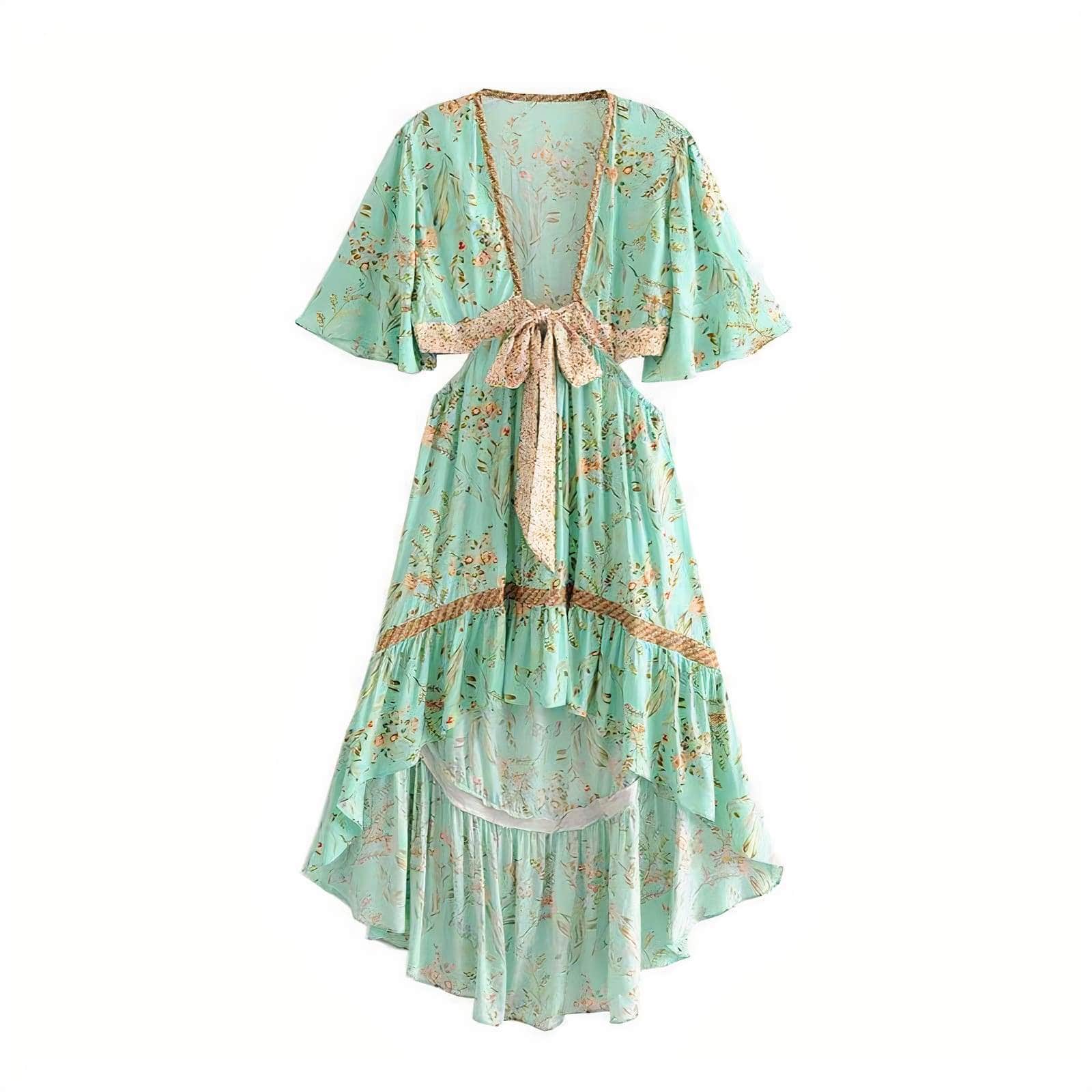 ADDISON - HIGH NECK SUMMER DRESS